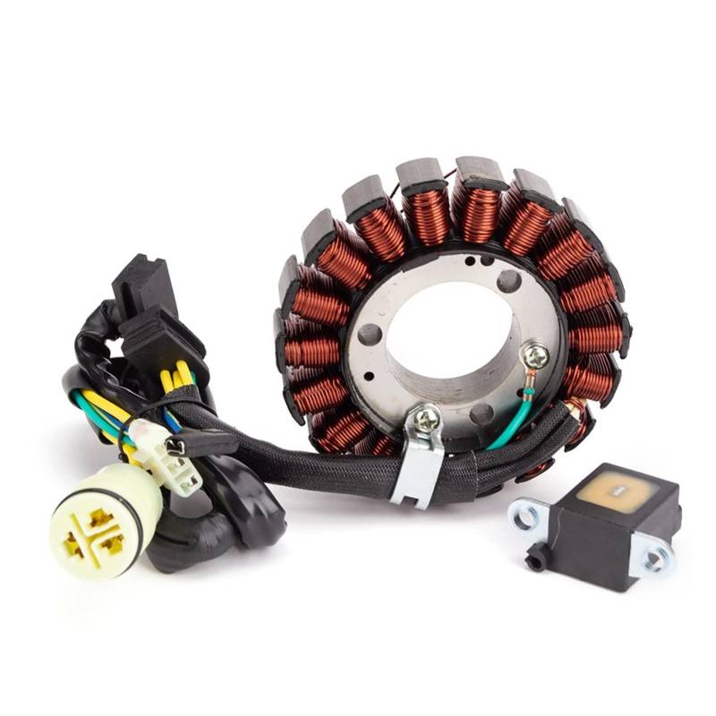 Yurefax Generator-Statorspule TRX300 Foreman Big Red Four Trax 300 2X4 4X4 1990-2000 31120-HC4-003 31120-HC4-004 31120-HC4-014 Motorrad-Zündspule von Yurefax