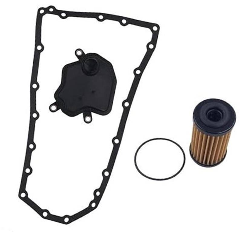 Yurefax Getriebeölfilterwannen-Dichtungssatz 1506400 151100002 Getriebeölfilter-Ölwannen-Dichtungssatz Getriebefilter und Dichtung(Black 1506400) von Yurefax