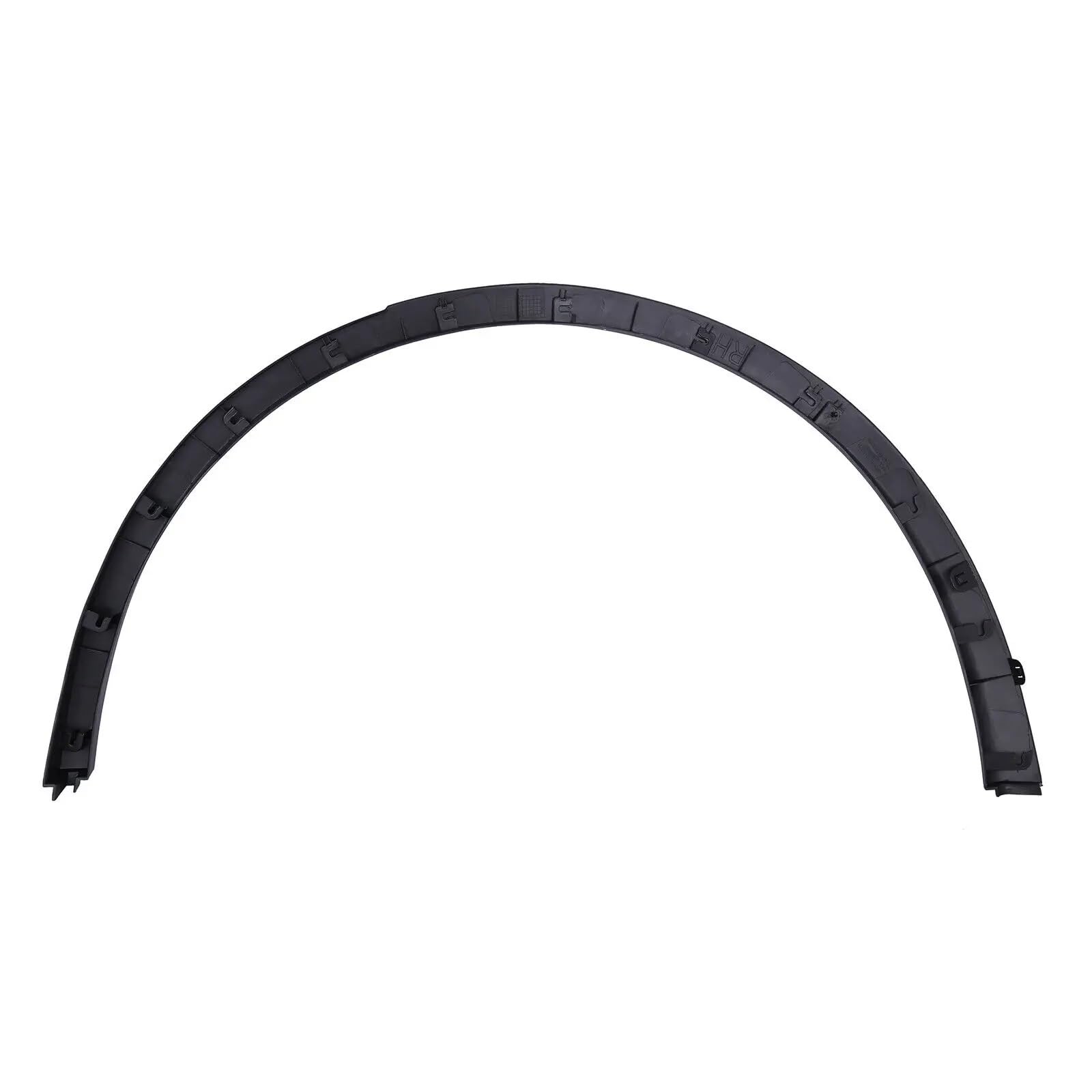 Yurefax Kotflügel for die Hinterradaugenbraue, for Tesla, Modell Y 2020-2023, Kotflügelverbreiterung, schwarzes ABS, 1494188 1494164 1494187 1494163 Kotflügelverbreiterung(Left) von Yurefax