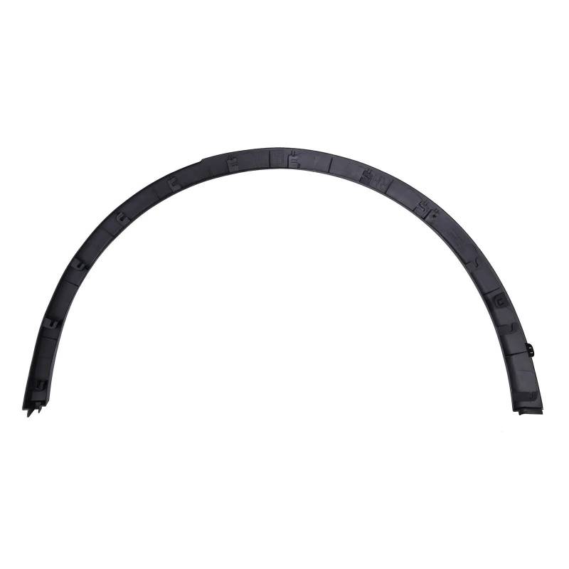Yurefax Kotflügel for die Hinterradaugenbraue, for Tesla, Modell Y 2020-2023, Kotflügelverbreiterung, schwarzes ABS, 1494188 1494164 1494187 1494163 Kotflügelverbreiterung(Left) von Yurefax