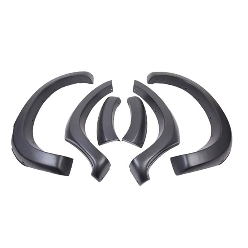Yurefax Kotflügelverbreiterung, Radaugenbrauen, for Toyota, Hilux Vigo 2012-2014, Schutzlippenverkleidung, Kotflügel, Schmutzfänger, Spritzschutz, Zubehör Kotflügelverbreiterung von Yurefax