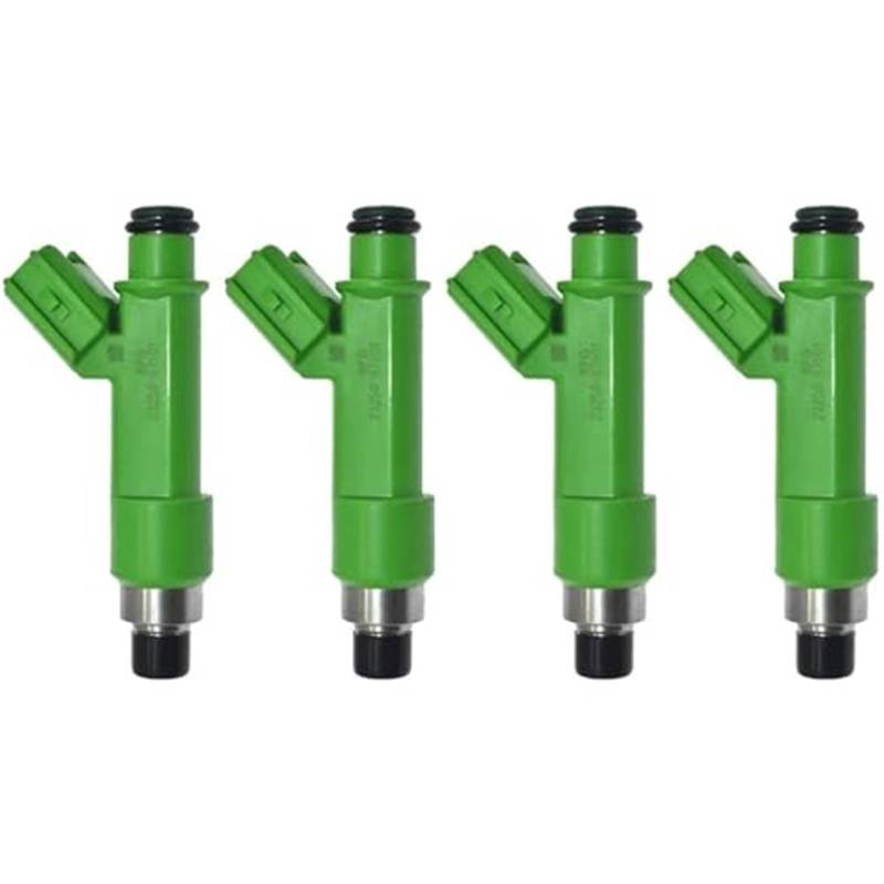 Yurefax Kraftstoffeinspritzdüse, for Toyota, ersetzt 23250-97501 23209-97501 4 Stück Auto-Kraftstoffeinspritzdüse von Yurefax