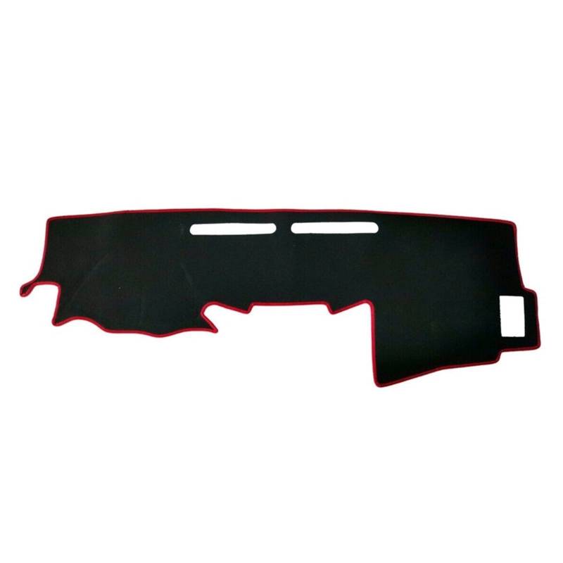 Yurefax LHD Armaturenbrett-Abdeckung, Matte, Armaturenbrett, Sonnenschutz, Teppich, Autozubehör, for Toyota, Hilux SW4 Fortuner 2005–2015 Auto-Armaturenbrett-Abdeckmatte von Yurefax