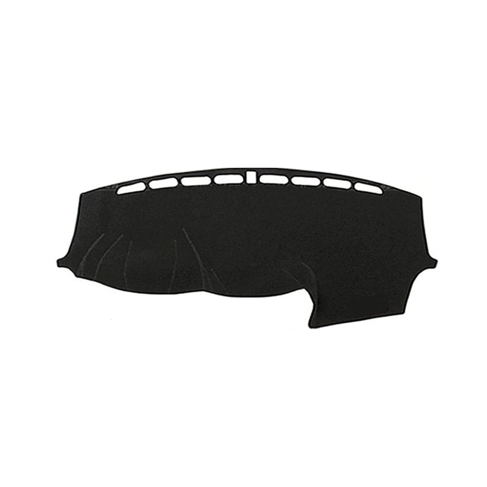 Yurefax LHD Auto Armaturenbrett Abdeckung Dash Mat Dashmat Pad Anti-Rutsch-Teppich Anti-UV, for Ford, for Focus, 3 MK3 2012 2013 2014 2015 2016 2017 2018 Auto-Armaturenbrettmatte(Black) von Yurefax