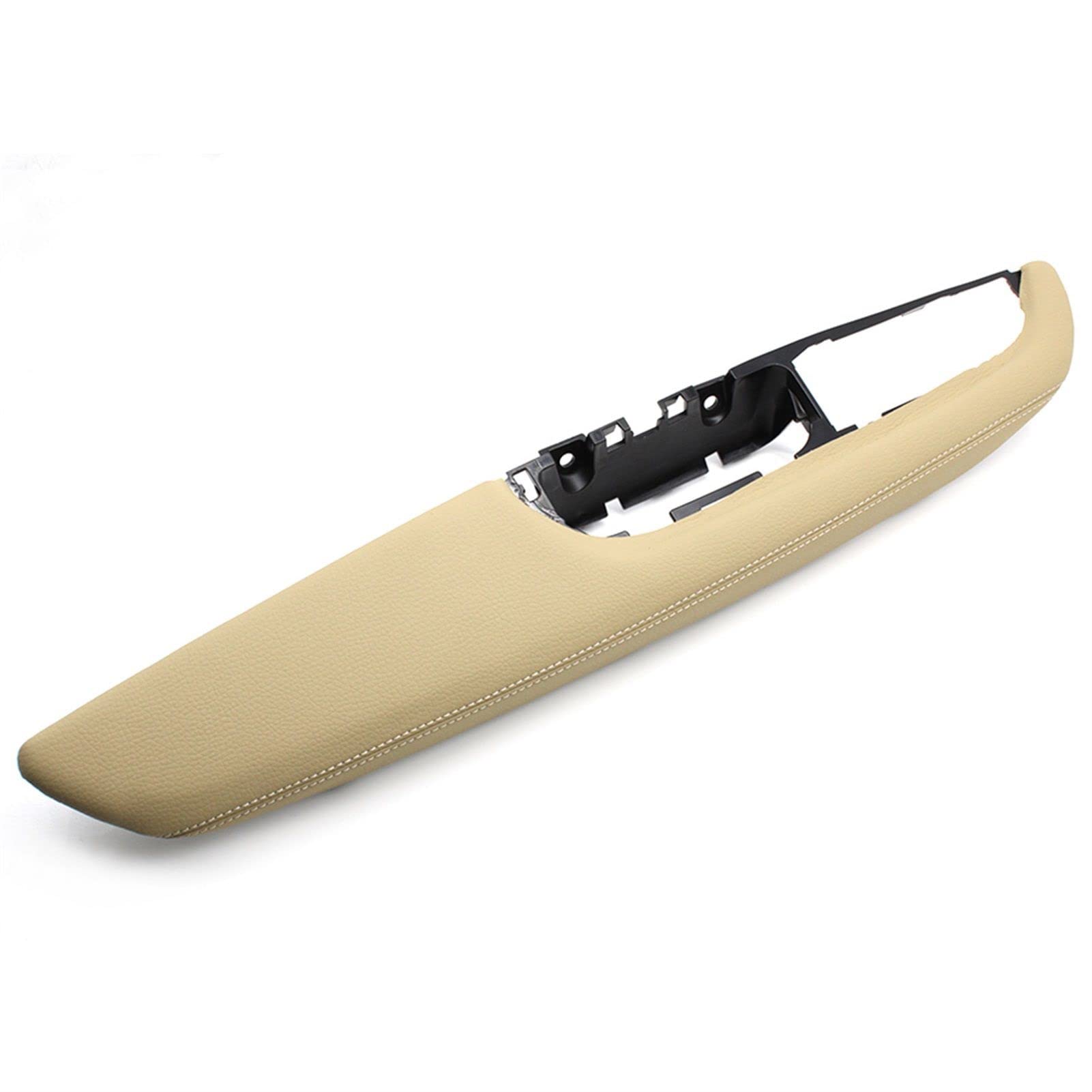 Yurefax LHD Innentürgriff Armlehne Leder Außenrahmen Halterung Ersatz, for, for X5 X6 E70 E71 E72 Innentürgriff(LHD Beige) von Yurefax