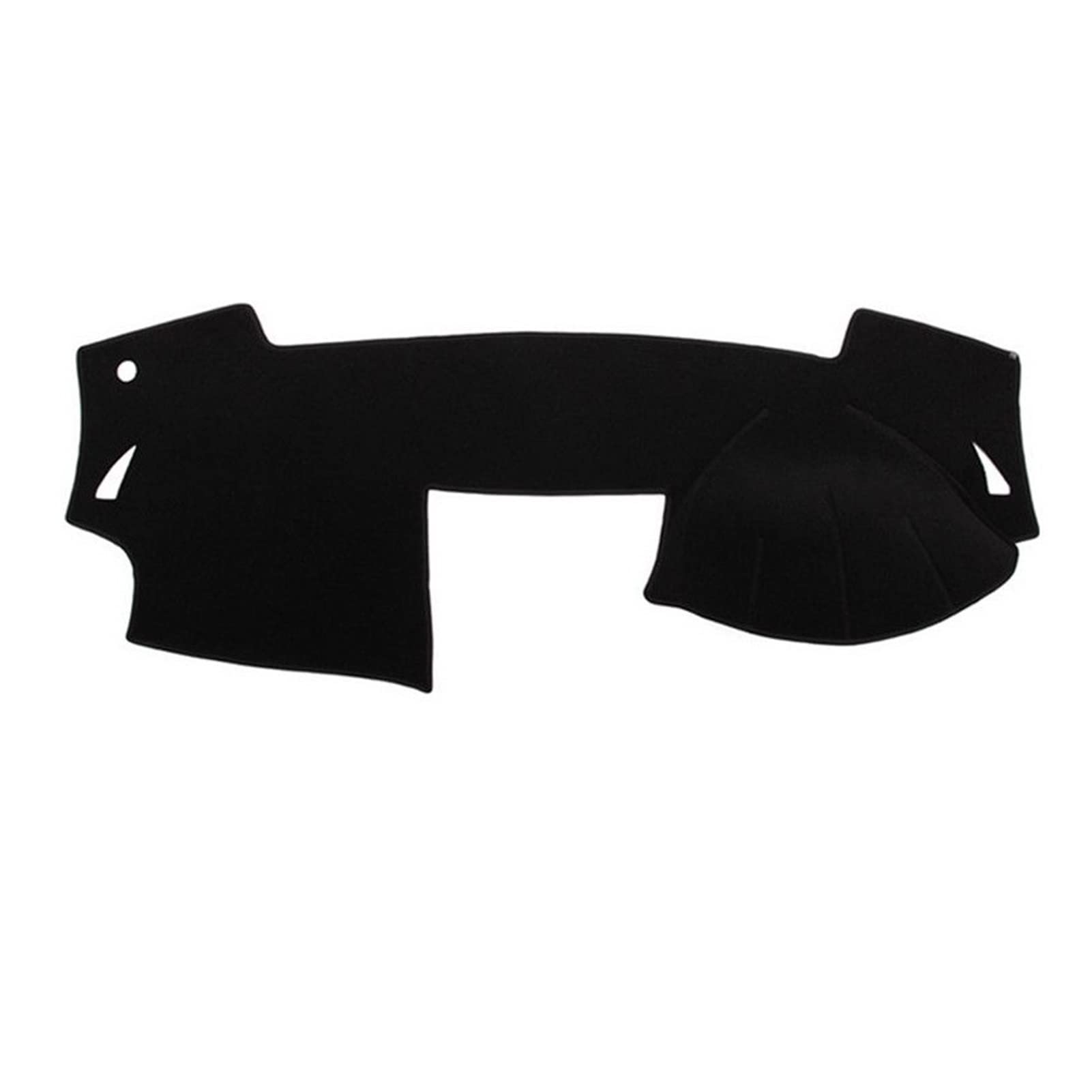 Yurefax LHD RHD 2 Schichten Auto-Sonnenschutz, Armaturenbrett-Abdeckung, Armaturenbrett-Matte, Teppichumhang, for Mazda, 6 2007–2012, ATENZA 2008–2011, GH1-Serie Auto-Armaturenbrettmatte(RHD Black) von Yurefax