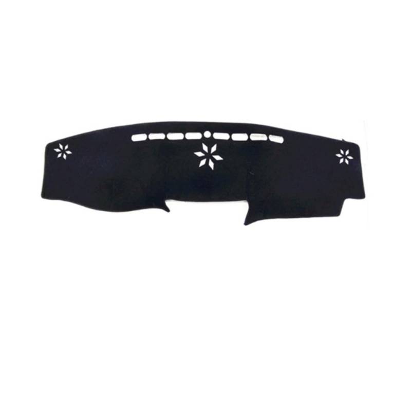 Yurefax LHD RHD Auto Auto Innen Armaturenbrett Abdeckung Dashmat Pad Teppich Dash 2 Schichten, for Lexus, LS460 LS460L LS600L LS460H LS600H 2006-2011 Auto-Armaturenbrettmatte(Red) von Yurefax