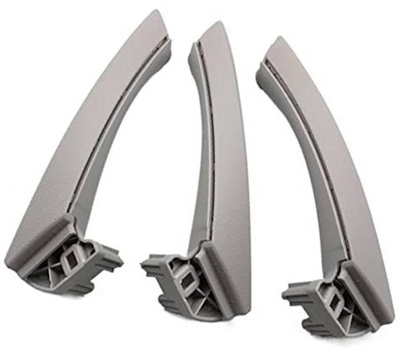 Yurefax LHD RHD Auto-Innentürgriff-Set, for, 3er E90 E91 E92 316 318 320 325 328i 2004–2012 Auto-Innentürgriff(Gray) von Yurefax
