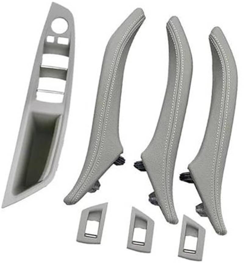 Yurefax LHD RHD Innentürgriff-Set, for, 5er F10 F11 F18 520 523 525 528 530 535 2010 2011–2017 51417225873 51417359283 Auto-Innentürgriff(Black Lhd Grey Set) von Yurefax