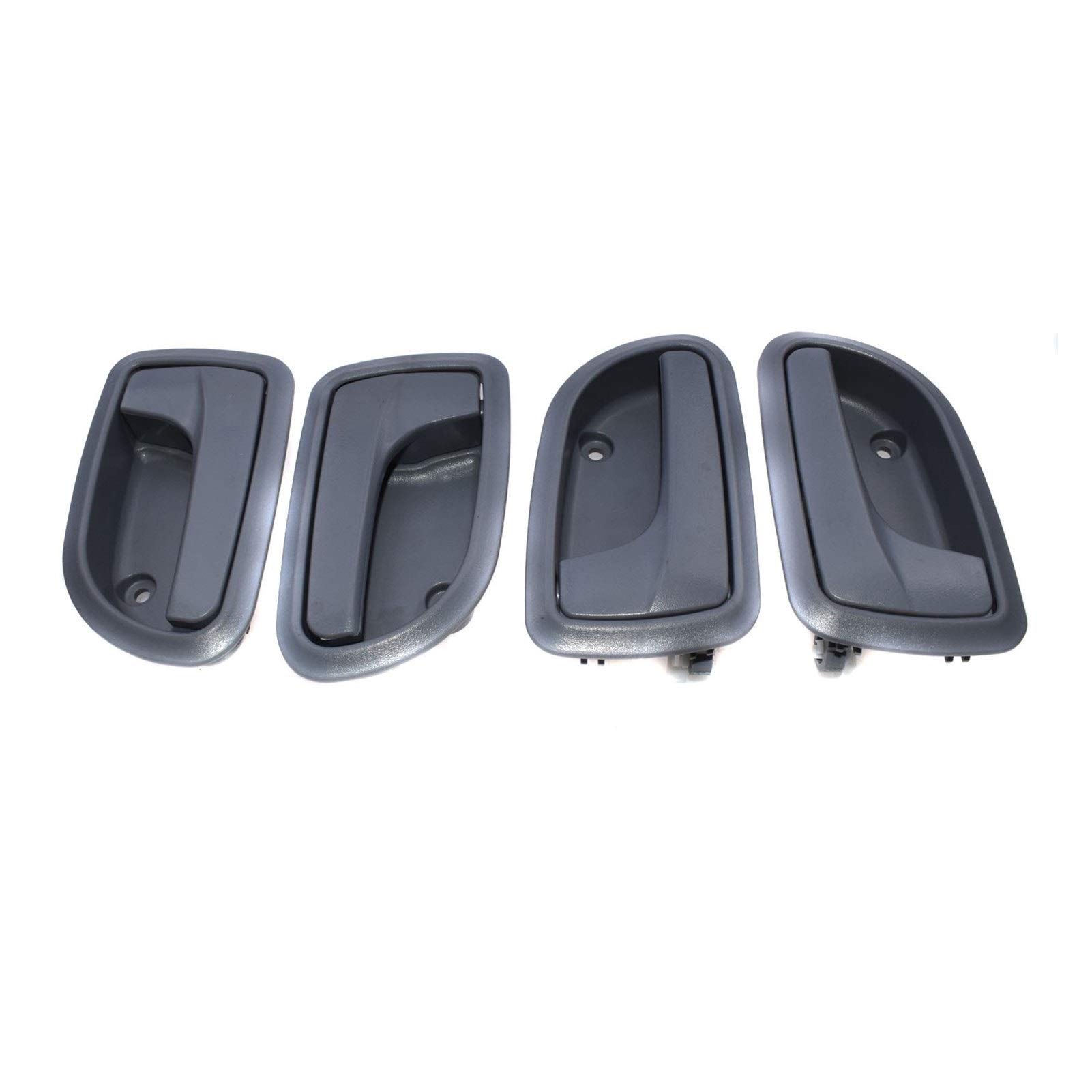 Yurefax Links Rechts Grau Innen Tür Griff, for Kia, for Picanto Morgen 2008-2010 8262007020 8261007010 82610-07020 8262007020EQ Innentürgriff(Front Rear Set) von Yurefax