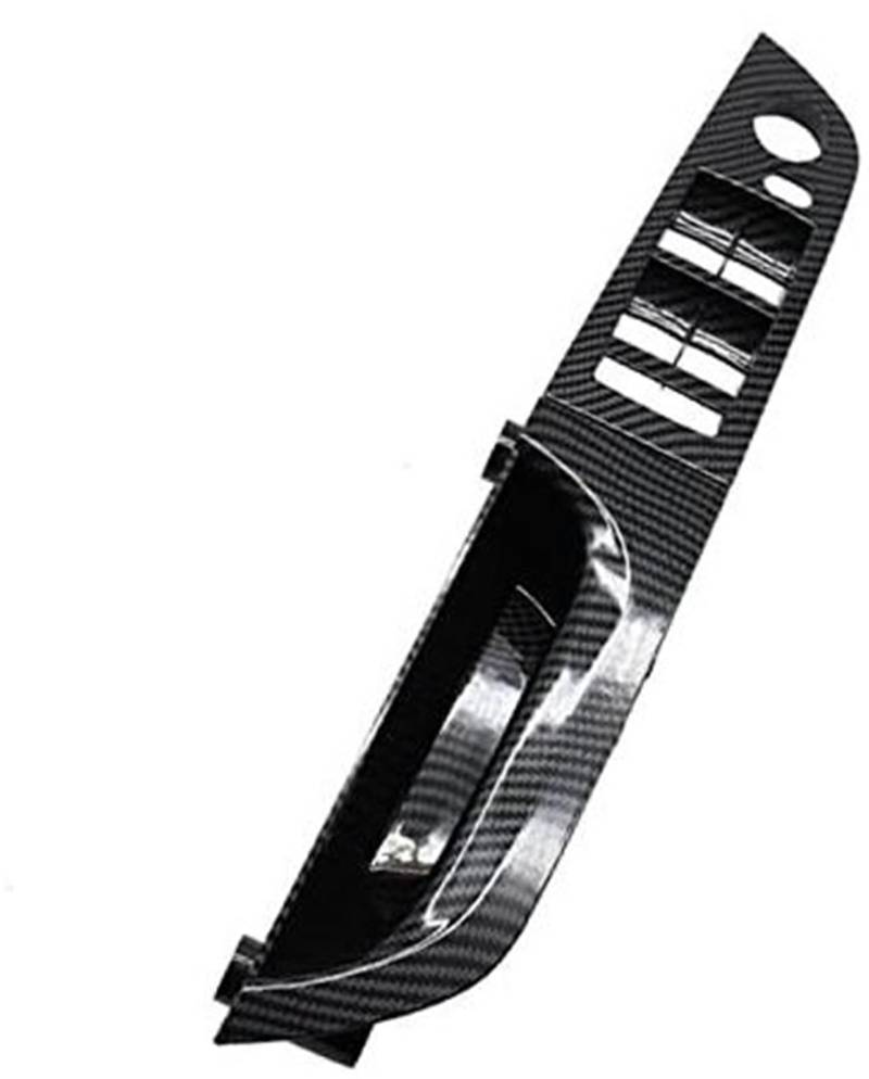 Yurefax Linkshänder-Fahrer-Carbonfaser-Innentürgriff-Armlehnenverkleidung, for, 3er-Serie E90 E91 316 318 320 325 328 Auto-Innentürgriff(Black 35.5 B2) von Yurefax