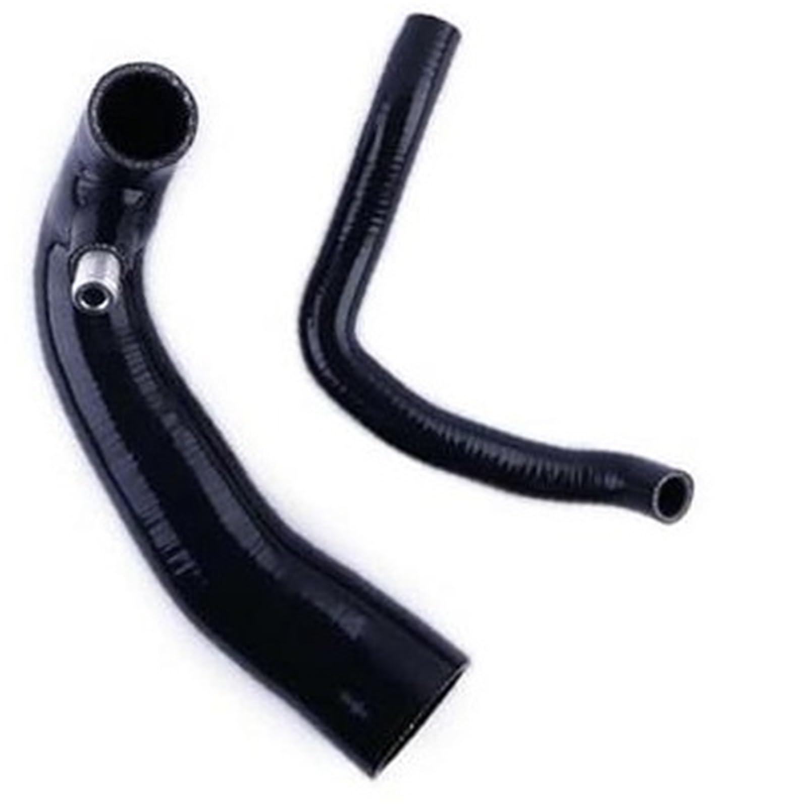 Yurefax Lufteinlass, for, for S 1.6 R55 R56 R57 2007–2010, Auto-Silikon-Turbo-Lufteinlass-Einlassschlauch-Set Luftfilter-Ansaugrohr(Black Black) von Yurefax