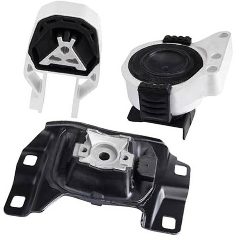 Yurefax Motor- und Getriebemontagesatz, kompatibel mit 2013–2016 Escape 1,6 l und 2017–2019 Escape 1,5 l und 2014–2017 Transit Connect 1,6 l OE CV616F012GA CV6Z6068A AV6Z6068A A5592 A5612 A5520, 3er-S von Yurefax