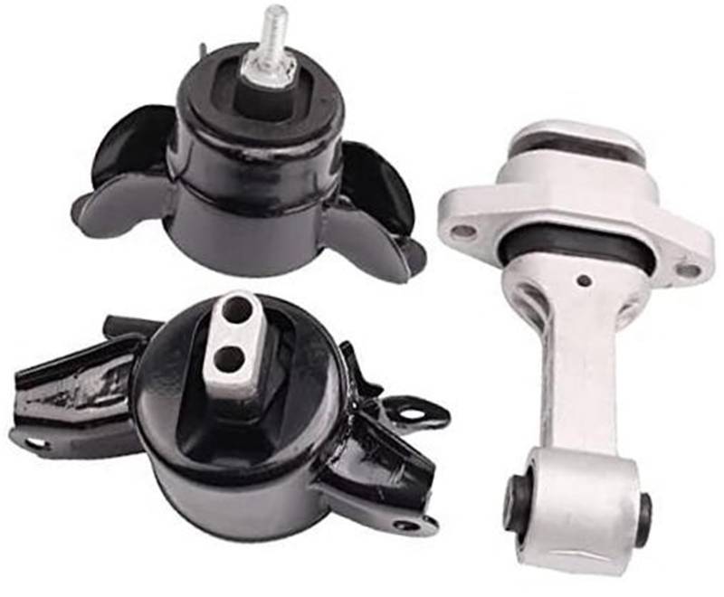 Yurefax Motorhalterungen for Kraftfahrzeuge, kompatibel mit 2011–2016, for Elantra, 1,8 l (Automatikgetriebe) – Motor- und Getriebehalterungen aus schwarzem Metall Vibration der Motorhalterung von Yurefax