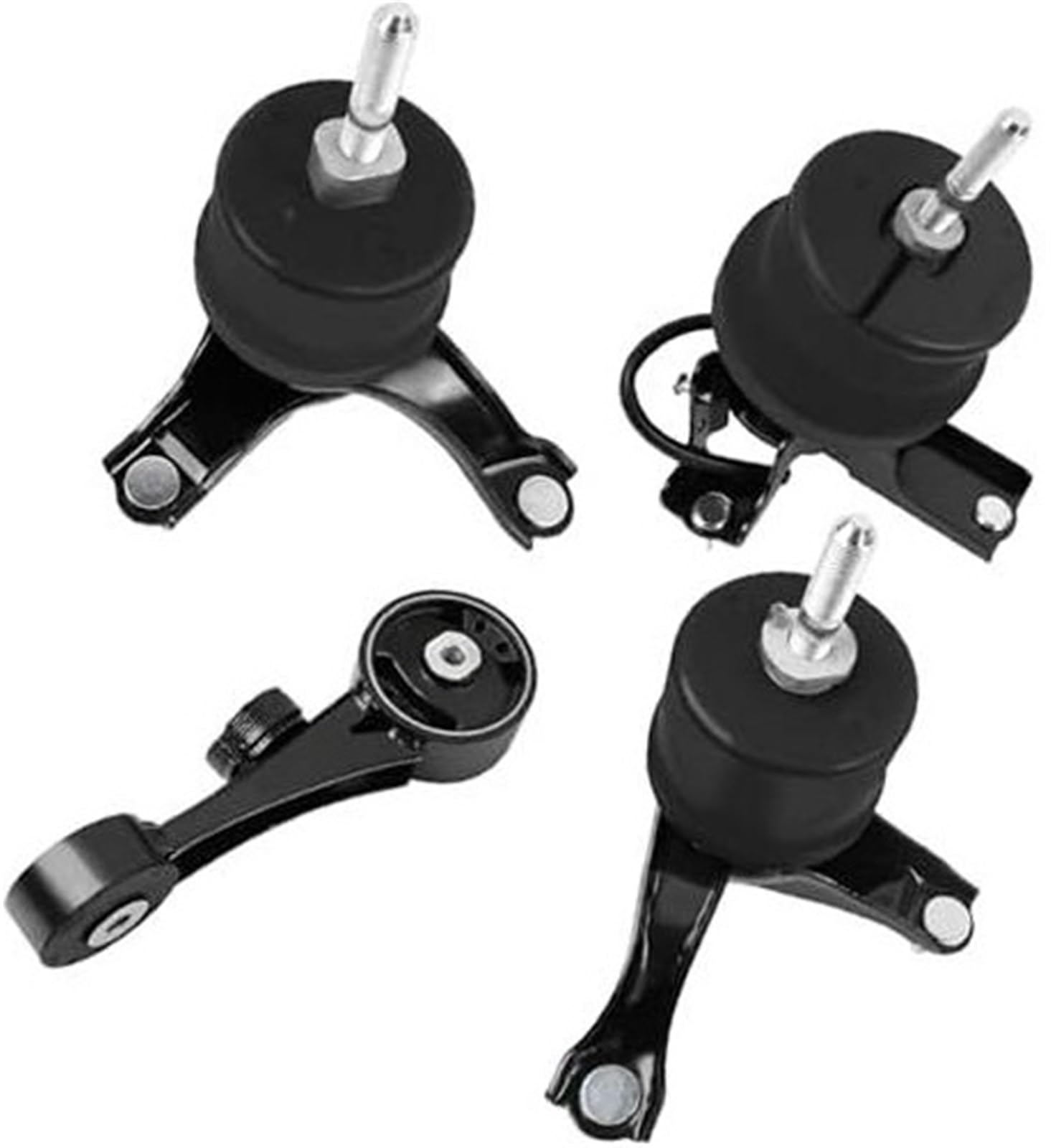Yurefax Motormontagesatz, kompatibel mit Sienna 3,5-l-V6-Motor (FWD AWD) 2015–2020, ersetzt Nr. A42017HY 123600P030 A62036HY 123620P010 A4288 123720H090 A42032 123630P180, 4er-Set Vibration der Motorh von Yurefax