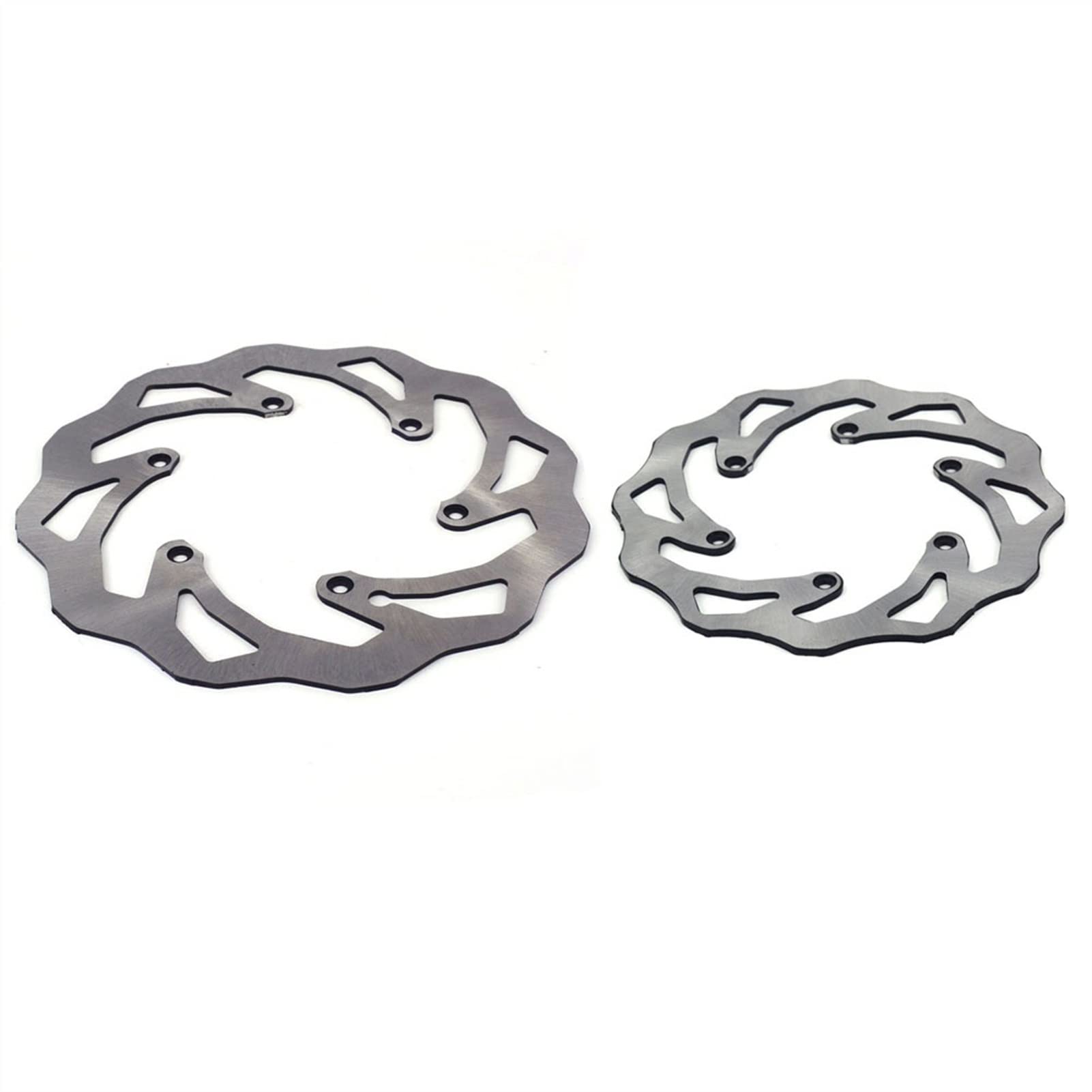 Yurefax Motorrad 220MM 260MM Bremsscheiben vorn hinten Rotoren Bremsbeläge, for EXC SX SXF XC XCF XCW XCFW 125 150 250 300 350 450 530 Motorrad-Bremsscheibe(Front Rear disc) von Yurefax