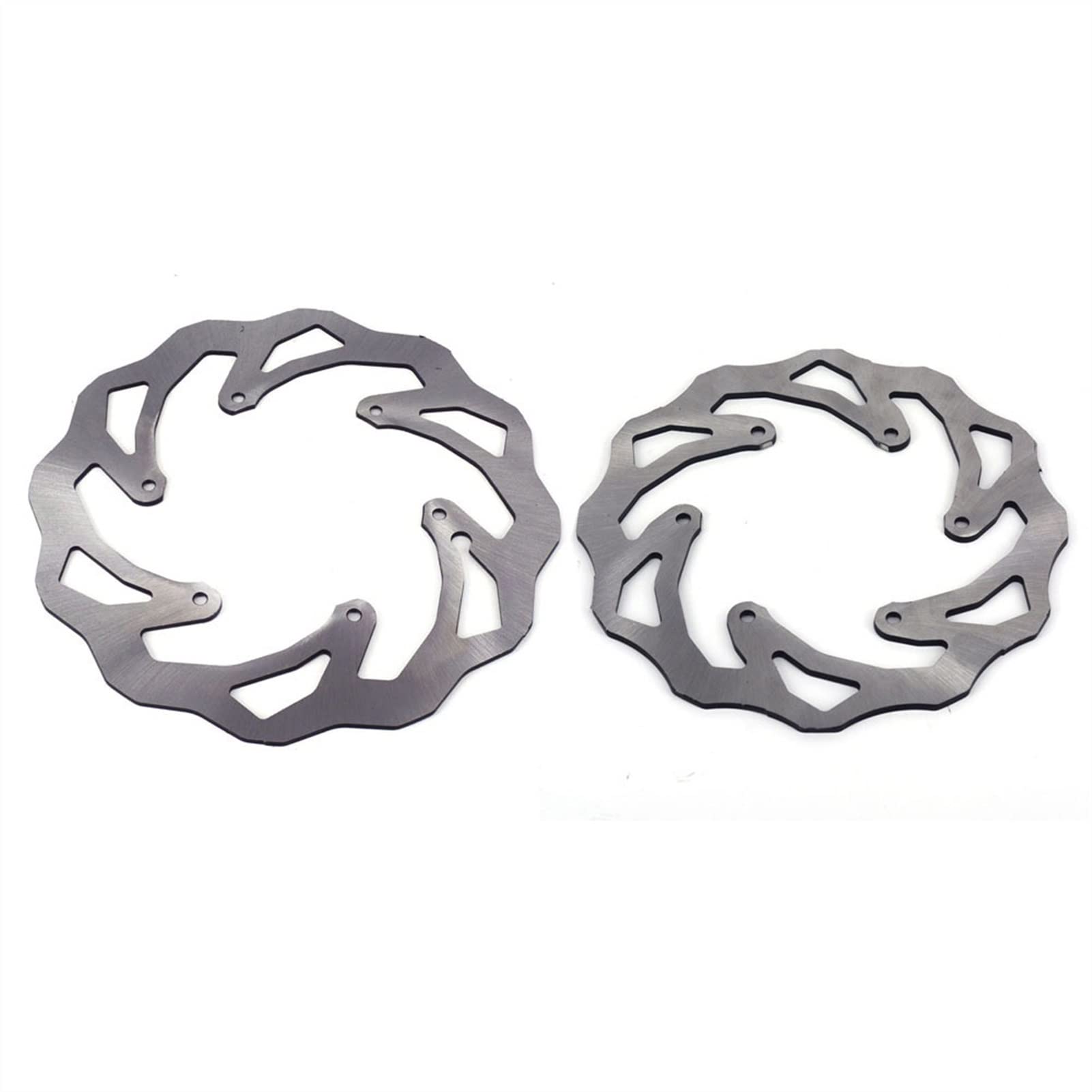 Yurefax Motorrad 220MM 260MM Bremsscheiben vorne hinten Rotoren, for EXC SX SXS XC XCW XCF XCFW 125 150 200 250 300 350 450 525 530 Motorrad-Bremsscheibe(Front and Rear) von Yurefax