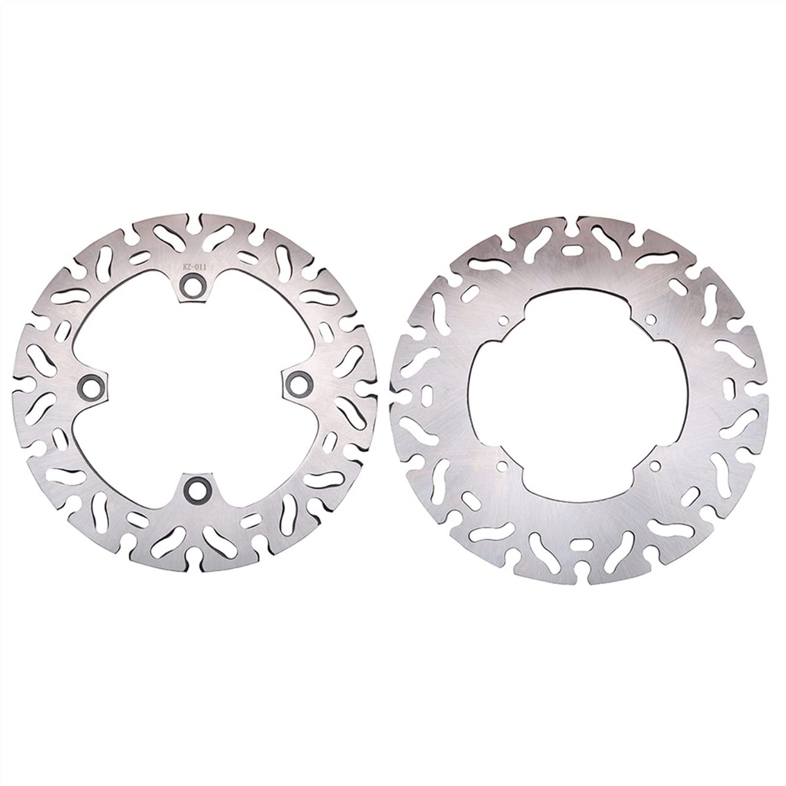Yurefax Motorrad-Bremsscheibenrotor aus Edelstahl, 240 mm, 220 mm, vorne und hinten, for XR250 CRM250 XLR250 XR CRM XLR 250 Motorrad-Bremsscheibe(Front and Rear) von Yurefax