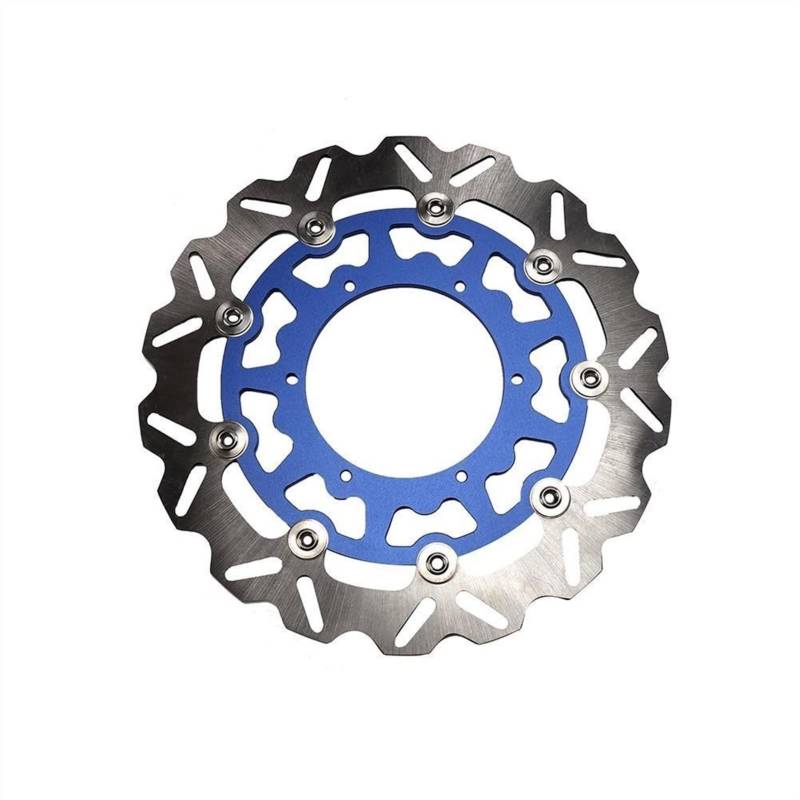 Yurefax Motorrad CNC 320mm schwimmende Bremsscheibe Rotor, for Yamaha, YZ250F 2007-2020 YZ450F 2008-2020 Dirt Bike Motorrad-Bremsscheibe von Yurefax