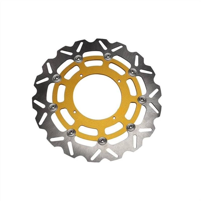 Yurefax Motorrad CNC 320mm schwimmende Bremsscheibenhalterung, for Suzuki, RMZ250 2007-2019 RMZ450 2005-2019 Motorrad-Bremsscheibe von Yurefax