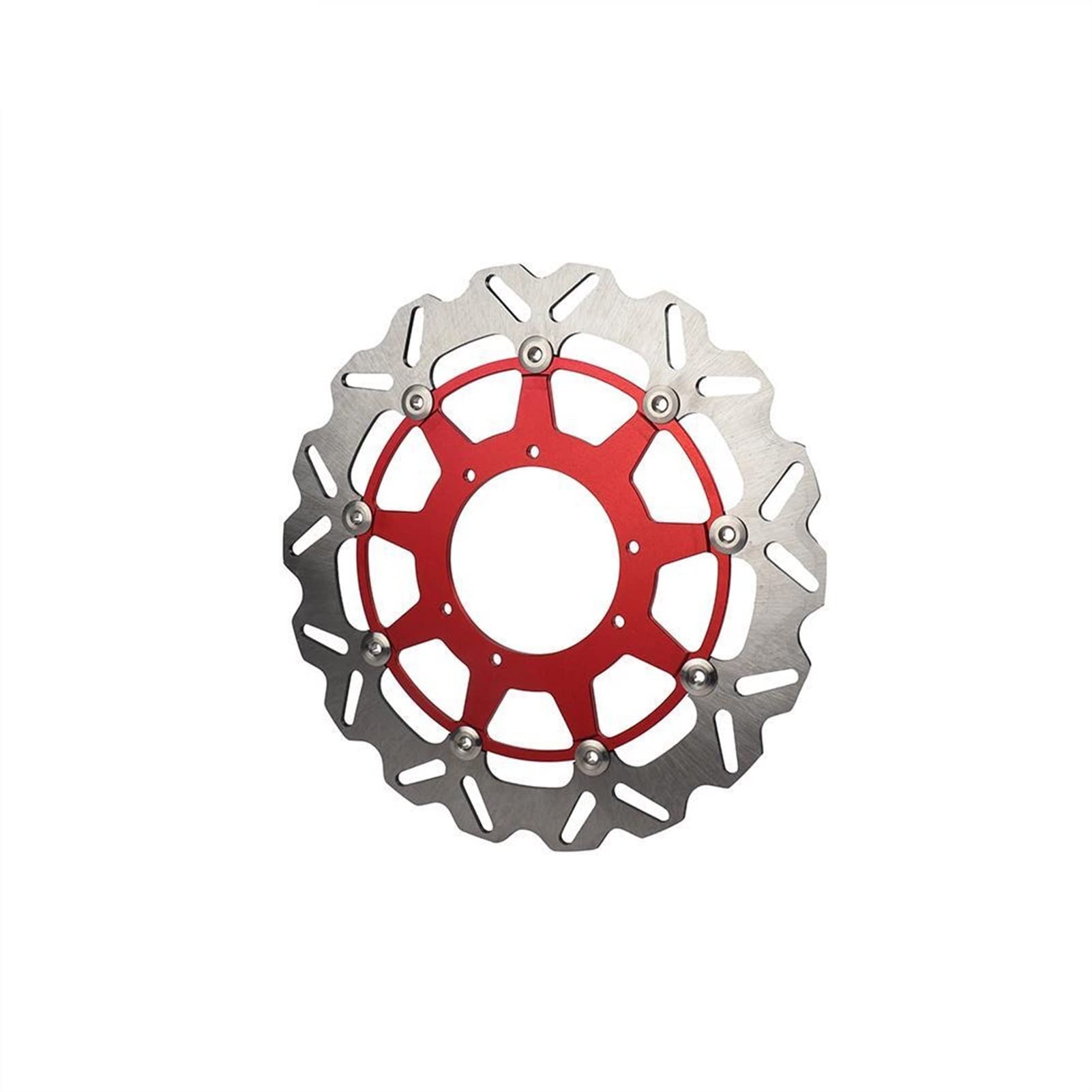 Yurefax Motorrad-Scheibenbremse Float Floating Rotors 320mm Rot CR ER 125CC 2004-2008 CR EF SUPERMOTARD HM 125CC 2004-2008 Motorrad-Bremsscheibe Yurefax Motorrad-Scheibenbremse Float Floating Rotors 320mm Rot CR ER 125CC 2004-2008 CR EF SUPERMOTARD HM 125CC 2004-2008 Motorrad-Bremsscheibe von Yurefax