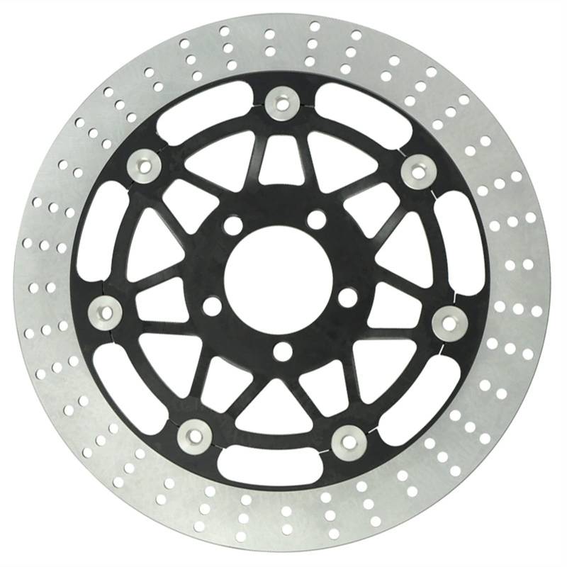 Yurefax Motorrad Vorne Bremsscheibe Rotor BJ250 Estrella 1992-2008 ZXR250 1989-1991 KR250 1989-1992 ZR250 Balius 1991-2005 ZZR250 90-04 Motorrad-Bremsscheibe von Yurefax