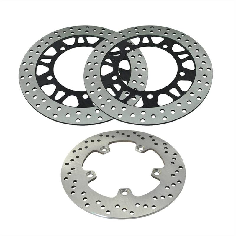 Yurefax Motorrad Vorne Hinten Bremsscheibe Rotor, for Suzuki, Roller Burgman650 Skywave650 AN650 2004-2011 AN 650 Executive ABS Motorrad-Bremsscheibe von Yurefax