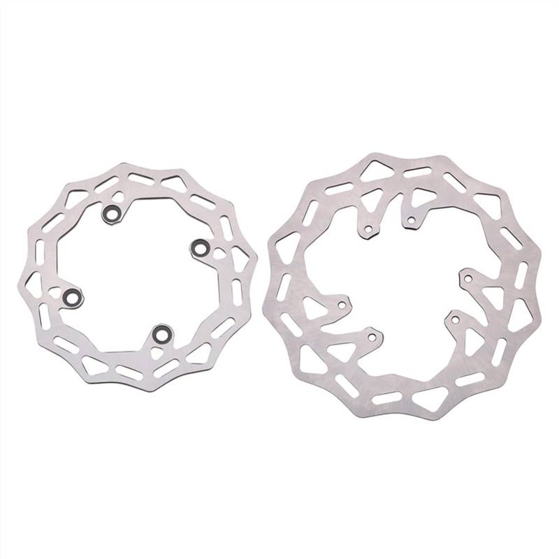 Yurefax Motorrad Vorne Und Hinten Bremsscheiben Rotoren CRF250L CRF 250L 2013 2014 2015 2016 2017 2018 2019 Dirt Bike Motorrad-Bremsscheibe(Front and Rear) von Yurefax