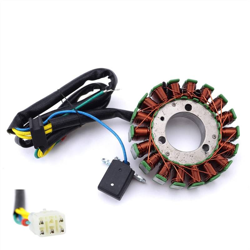 Yurefax Motorteile Generator Magneto Stator Spule, for Polaris, Phoenix 200 2005-2018 Sawtooth 200 2006-2007 0452449 0454228 0454947 Motorrad-Zündspule von Yurefax