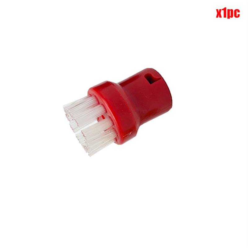 Yurefax Neue Nylonbürstenteile for SC1 SC2 SC3 SC4 SC5 SC7 CTK10 Handdampfreiniger-Reinigungsbürsten Sprinklerdüse Ersatzzubehör für Dampfreiniger(Set2) von Yurefax