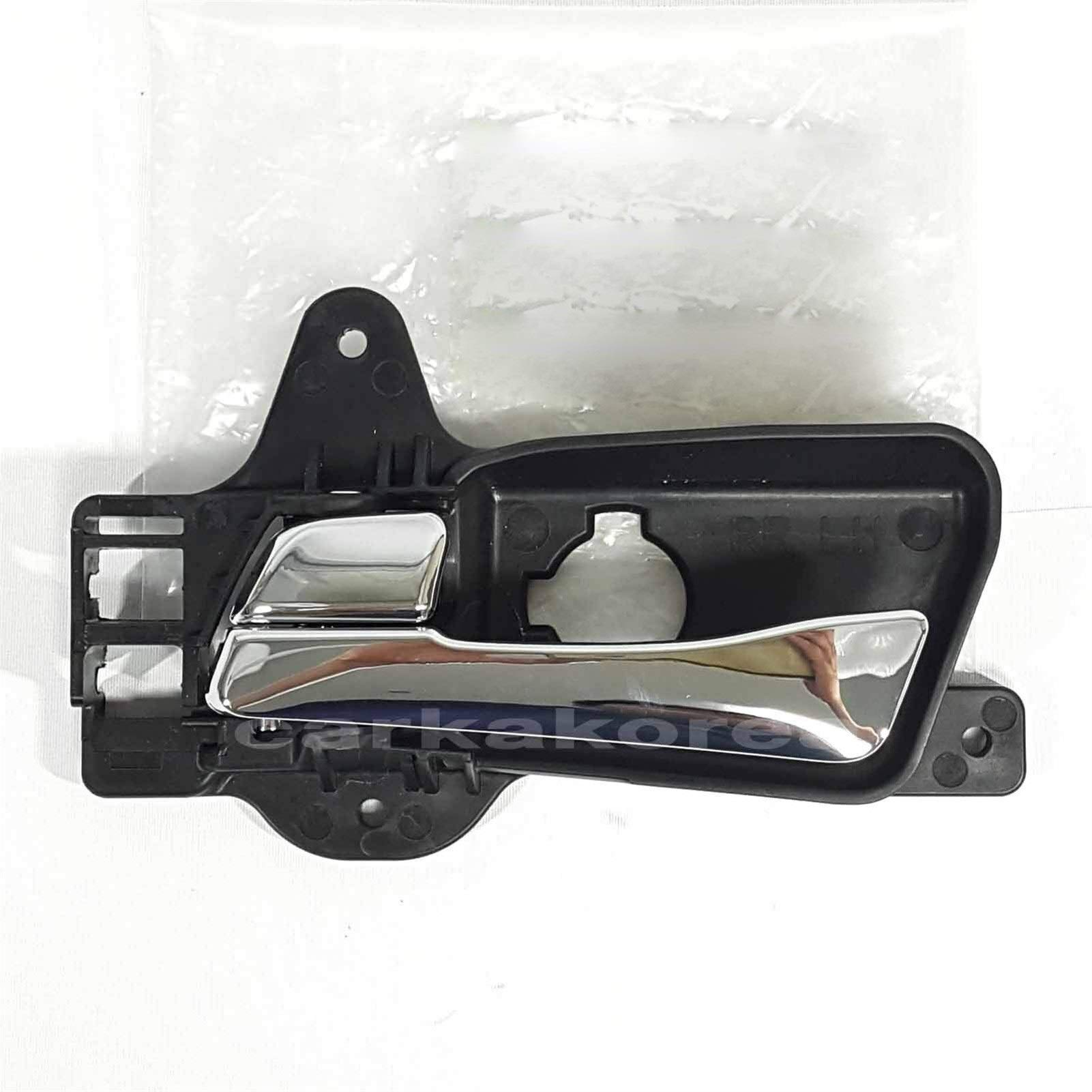 Yurefax OEM 826102L010 826202L010 836102L010 836202L010 Vorne Hinten Innen Tür Griff Chrom LH RH, for Hyundai, for I30 I30cw 2007-2011 Innentürgriff(Back Left) von Yurefax