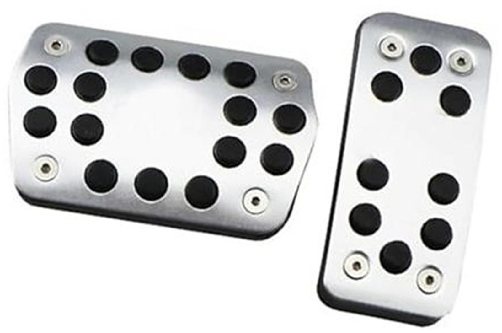 Yurefax Pedalauflage, for Focus, 2 3 4 MK2 MK3 MK4, for Kuga, for Escape RS ST 2005-2015 2016 2017 Autopedale Abdeckungen Kupplungs-Gasbremspedal-Set Pads Auto-Kupplungspedal(Black Type4) von Yurefax