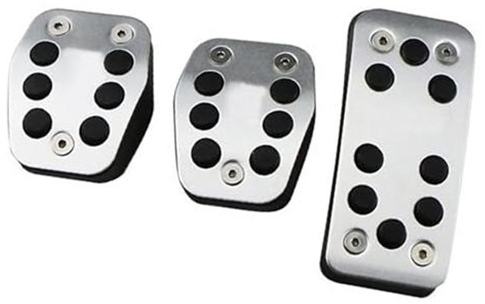Yurefax Pedalauflage, for Focus, 2 3 4 MK2 MK3 MK4, for Kuga, for Escape RS ST 2005-2015 2016 2017 Autopedale Abdeckungen Kupplungs-Gasbremspedal-Set Pads Auto-Kupplungspedal(Black Type5) von Yurefax