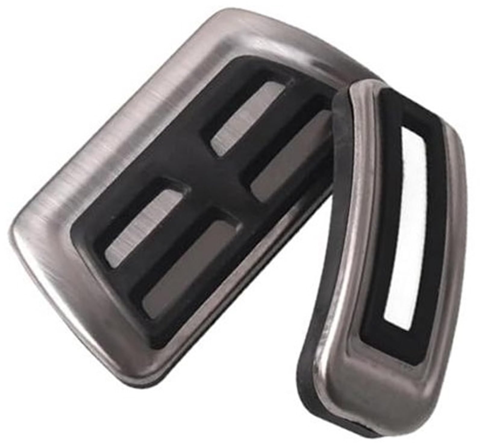 Yurefax Pedalauflage, for Mazda, 3 6 MT at Gasbremse Kupplung Gaspedal Autozubehör Edelstahl Das Gaspedal Auto-Kupplungspedal(Black at) von Yurefax