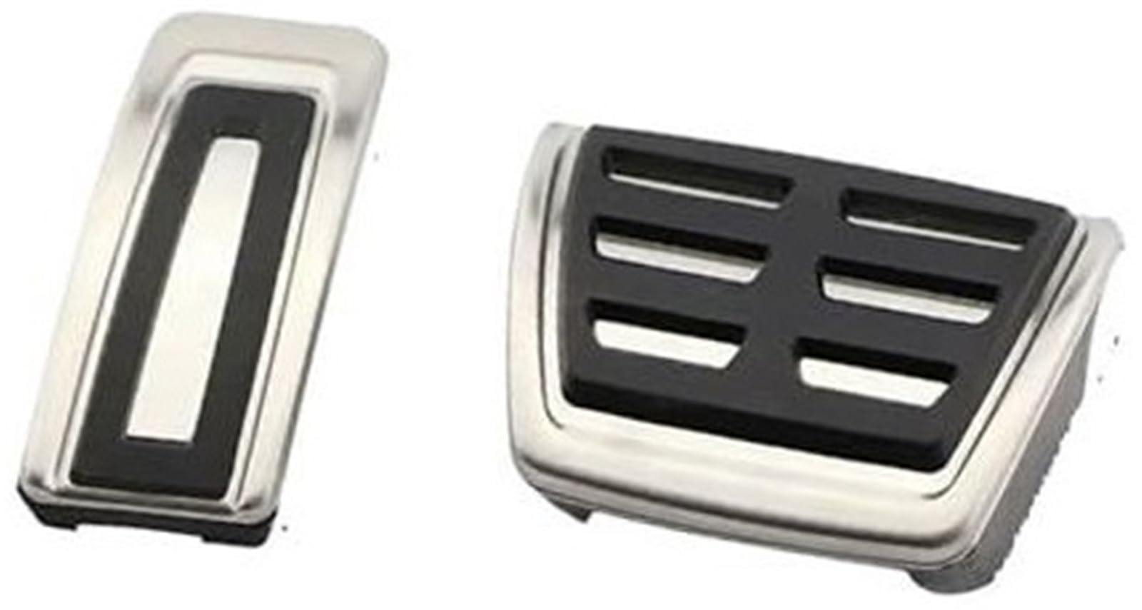 Yurefax Pedalauflage, for Passat, for LIM, for VAR, for VIII 2015+ Teile Autopedale Fuß Kraftstoff Bremse Kupplungsdeckel Auto-Kupplungspedal(Black at 2 Pieces) von Yurefax