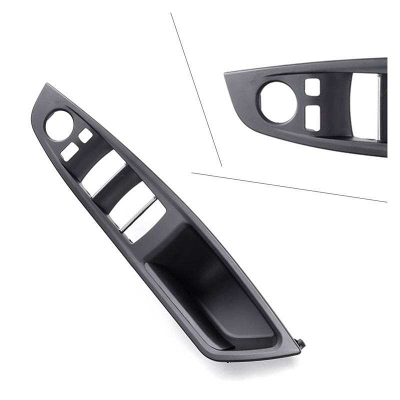 Yurefax RHD 1x Auto-Front-Innentür-Panel-Griff-Zug-Trim-Abdeckung, for, for 5er F10 F11 F18 2010 2011 2012 2013 2014 2015 2016 2017 RHD Innentürgriff(Black) von Yurefax