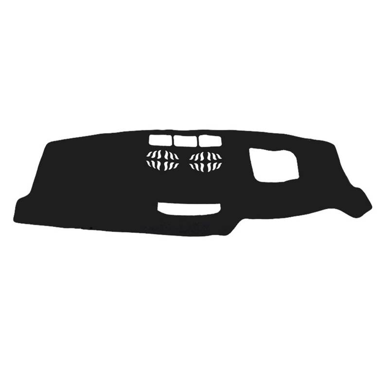 Yurefax RHD Armaturenbrettmatte DashMat Silikon rutschfeste Sonnenschutz-Armaturenbrettabdeckung Anti-UV, for Mazda, CX-5 CX5 zweite Generation KF 2017 2018 Auto-Armaturenbrett-Abdeckmatte(Black) von Yurefax