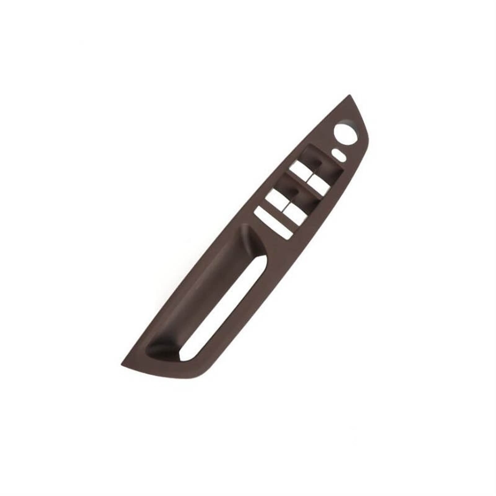 Yurefax RHD LHD Grau Beige Schwarz Braun Auto Linke Innentür Armlehne Griff Innenverkleidung Pull Trim Cover, for, for E70 E71 X5 X6 Innentürgriff(Standard LHD bromn) von Yurefax