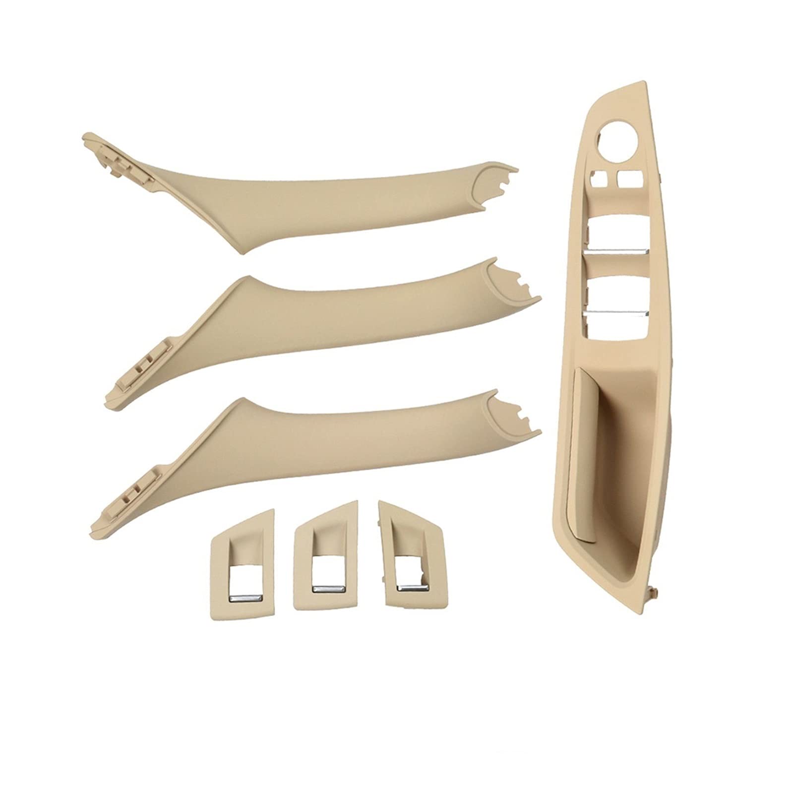 Yurefax RHD Rechtslenker-Armlehnen-Zuggriffsatz for Fahrerinnentür, for, for 5er F10 F11 520i 523i 525i 528i 535i 2009-2016 Innentürgriff(RHD Beige) von Yurefax