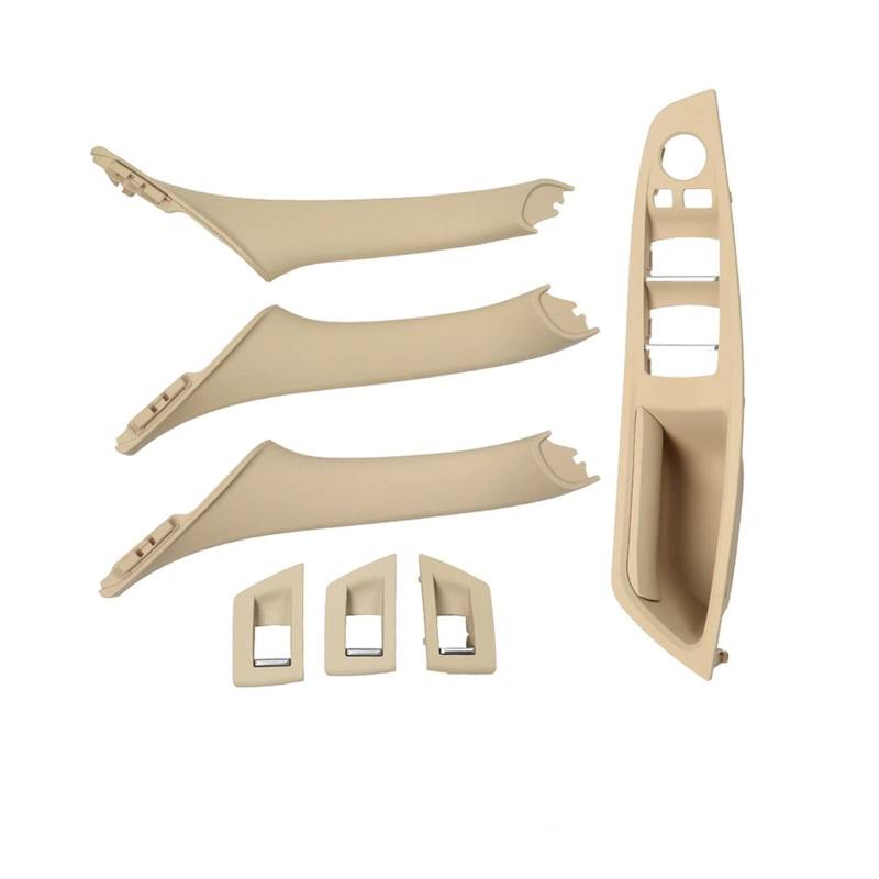 Yurefax RHD Rechtslenker-Armlehnen-Zuggriffsatz for Fahrerinnentür, for, for 5er F10 F11 520i 523i 525i 528i 535i 2009-2016 Innentürgriff(RHD Beige) von Yurefax