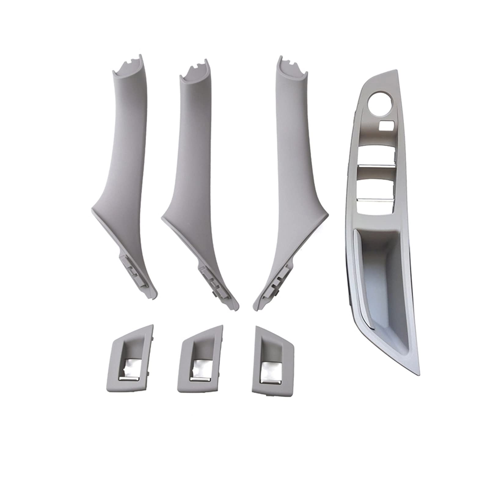Yurefax Rechtes Lenkrad RHD Innentür Armlehne Zuggriff Set, for, for 5 Series F10 F11 520i 523i 525i 528i 535i 2009-2016 Innentürgriff(RHD Gray) von Yurefax