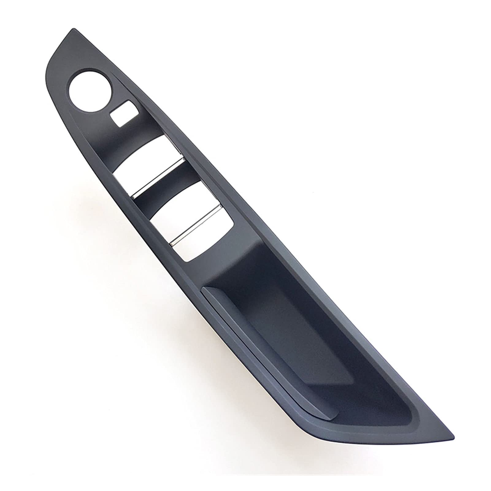 Yurefax Rechtes Lenkrad RHD Innentür Armlehne Zuggriff Set, for, for 5 Series F10 F11 520i 523i 525i 528i 535i 2009-2016 Innentürgriff(Right Armrest Black) von Yurefax