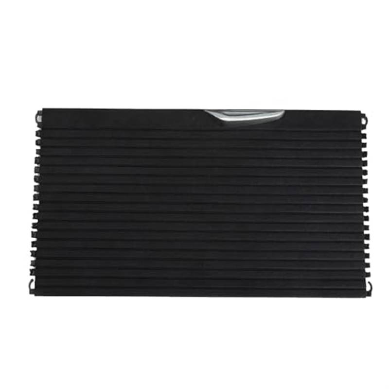 Yurefax Rollo for die Mittelkonsole, for, X1 X2 F48 F39 2017-2021, Abdeckung for Schiebeläden der Mittelkonsole Rollladen für die Mittelkonsole(Black Rear) von Yurefax