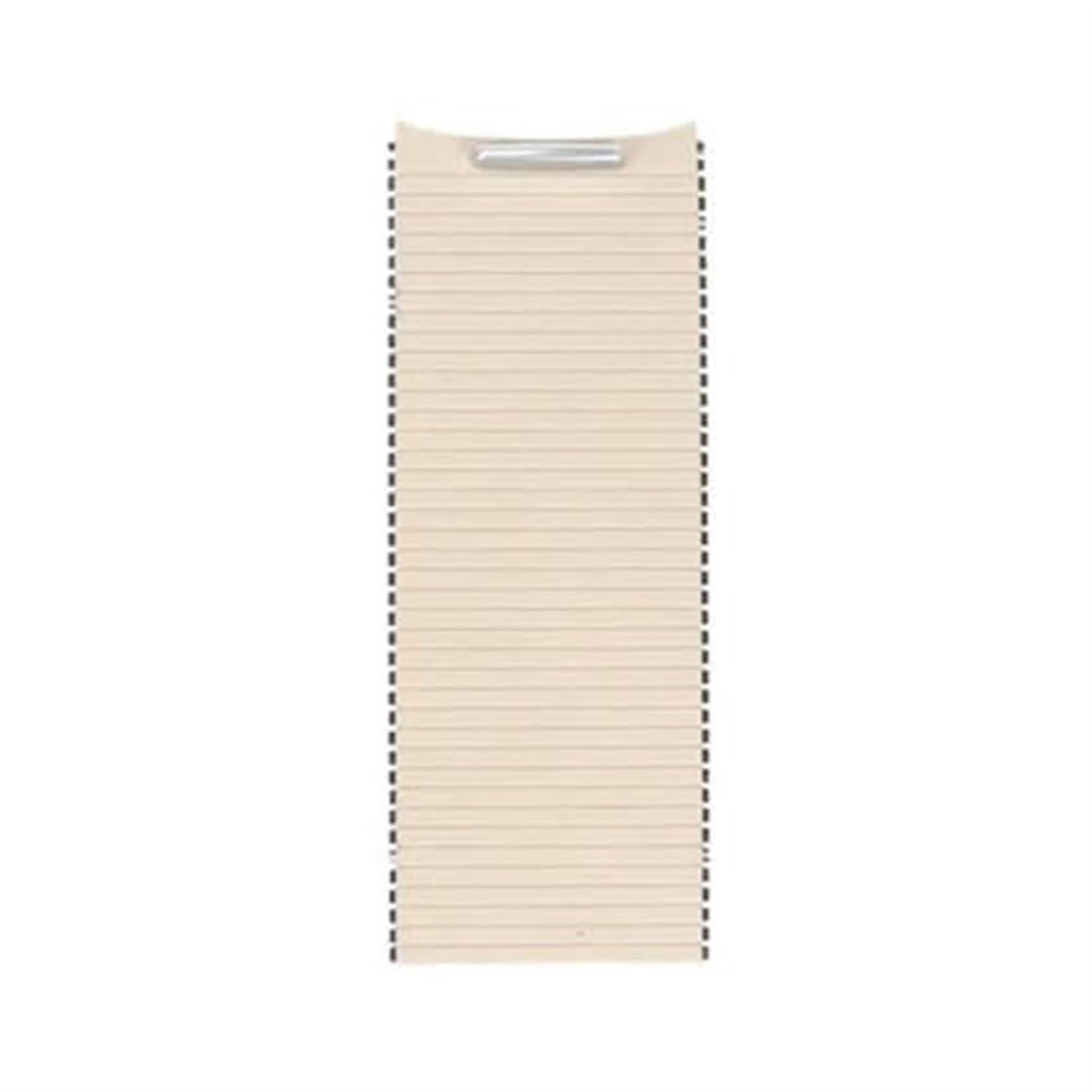 Yurefax Rollo for die Mittelkonsole, for Golf 6 MK6, Abdeckung for Schiebeläden der Mittelkonsole Rollladen für die Mittelkonsole(BEIGE) von Yurefax