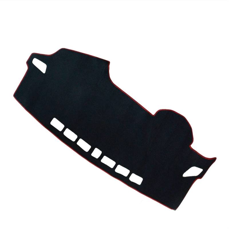 Yurefax Schwarzes Auto-Armaturenbrett, Armaturenbrett-Matte, Sonnenschutz, for Hyundai, for Elantra, 2017 2018 2019 2020 Auto-Armaturenbrett-Abdeckmatte von Yurefax