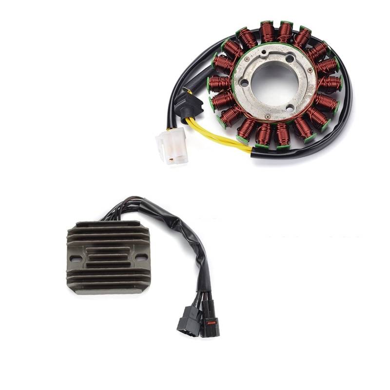 Yurefax Spannungsregler-Gleichrichter-Kit for Motorradgenerator-Statorspule ， for GSXR 600 750 GSXR600 GSXR750 GSX-R750 2006 2007 2008 Motorrad-Zündspule von Yurefax