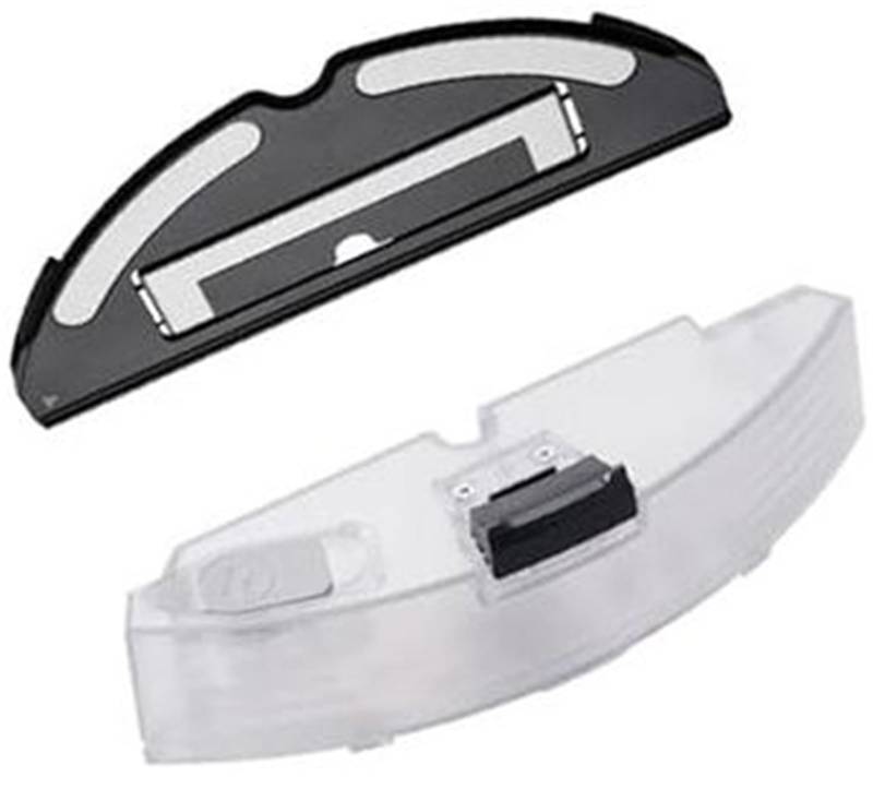 Yurefax Staubsauger Elektrisch gesteuerter Wassertank Mopps Tuchhalterung Staubbox Ersatzteile, for Roborock, S7 Staubsauger-Staubbehälter(Black Left Wheel) von Yurefax