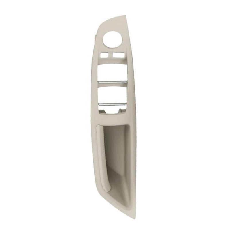 Yurefax Vorne rechts Fahrertürinnengriff Armlehne Schalterfeld ABS+PC Blende 2-Loch, for, for 5er F10 2010-2017 RHD Innentürgriff(Ivory) von Yurefax