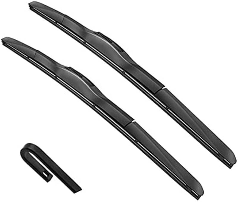 Yurefax Wischerblätter-Set, for Nissan Note MK1 E11 2006-2013 Frontscheibe Windschutzscheibe Heckscheibe 24"18"12" Bürstenwaschanlage 2010 2005 (Farbe: Vorne Hinten, Größe: LHD) Heckscheibenwischerbla von Yurefax