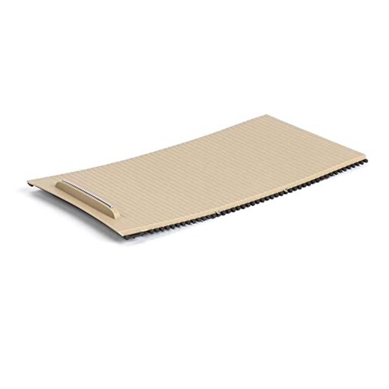 Yurefax for Buick, Lacrosse Auto Mittelkonsole Schiebeläden Getränkehalter Rollo Abdeckung Ersatz Auto-Styling 2009-2013 9067269 Rollladen für die Mittelkonsole(BEIGE) von Yurefax